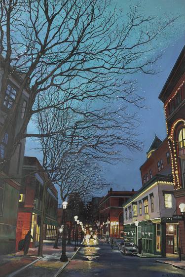 Print of Realism Cities Paintings by Amy Roberts