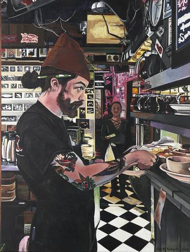 Original Realism Food & Drink Paintings by Amy Roberts
