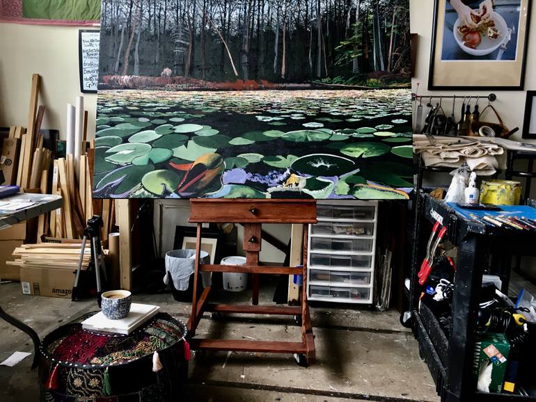 Original Illustration Nature Painting by Amy Roberts