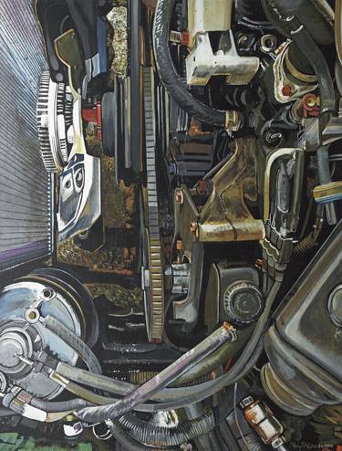 Print of Realism Car Paintings by Amy Roberts