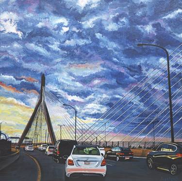 Original Transportation Paintings by Amy Roberts