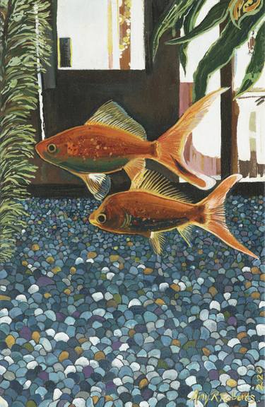 Original Fish Paintings by Amy Roberts