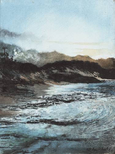 Original Fine Art Beach Paintings by Amy Roberts