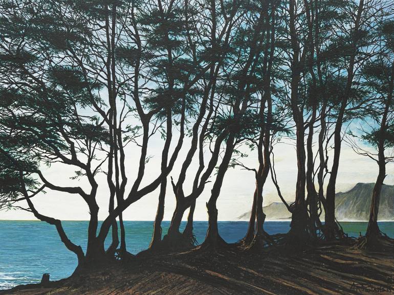 Print of Realism Beach Paintings by Amy Roberts