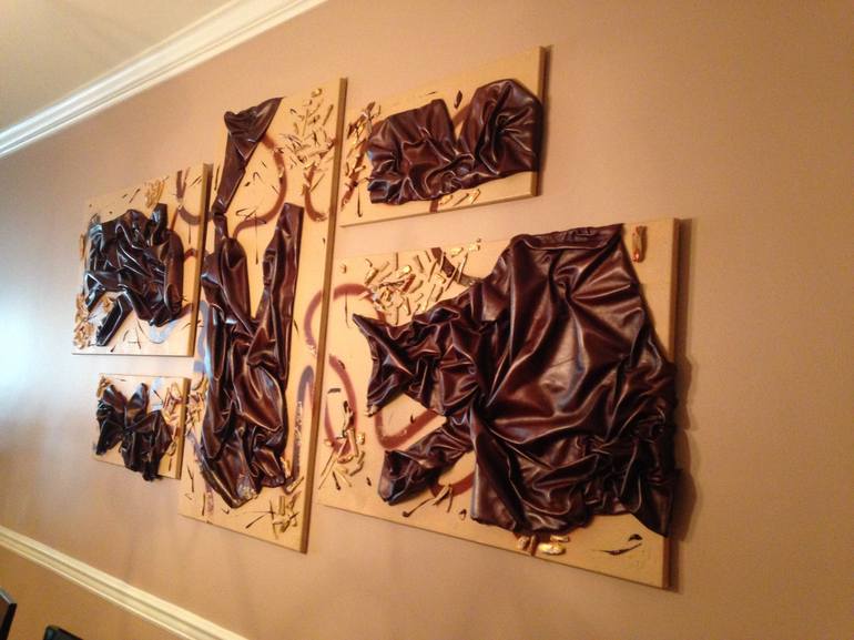 Original Abstract Wall Sculpture by martyna zam