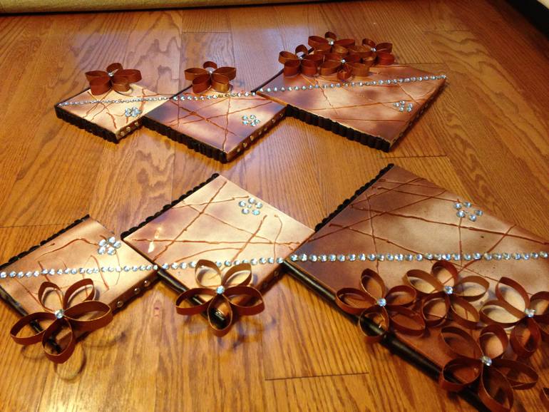 Original Abstract Expressionism Abstract Painting by Martyna Zam