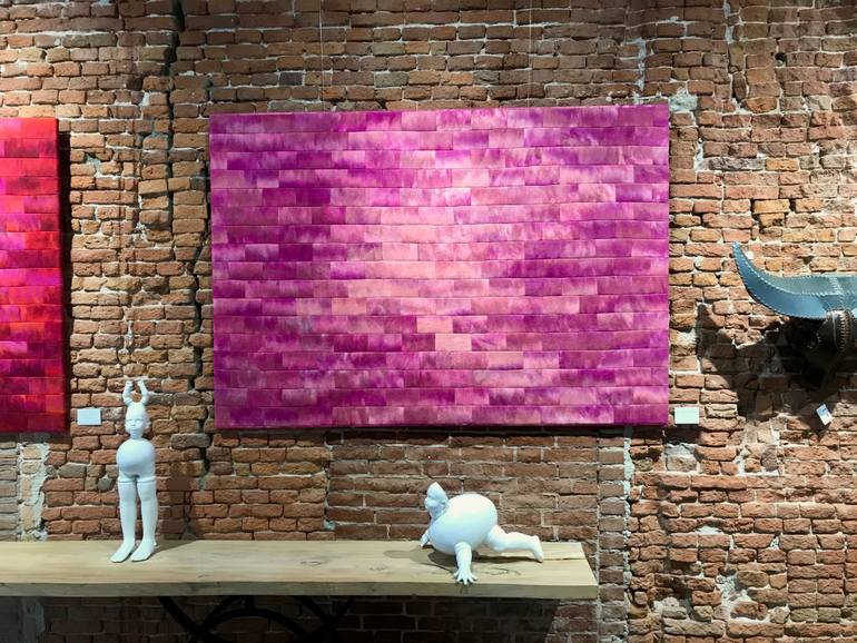 Original Contemporary Abstract Painting by Ellen Van Der Wiel