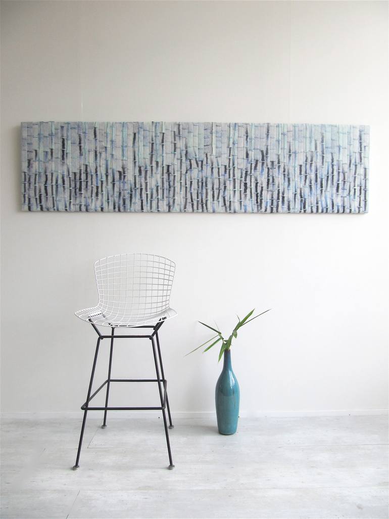 Original Abstract Nature Painting by Ellen Van Der Wiel