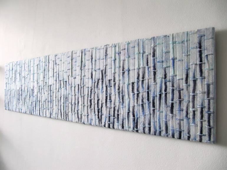 Original Abstract Nature Painting by Ellen Van Der Wiel