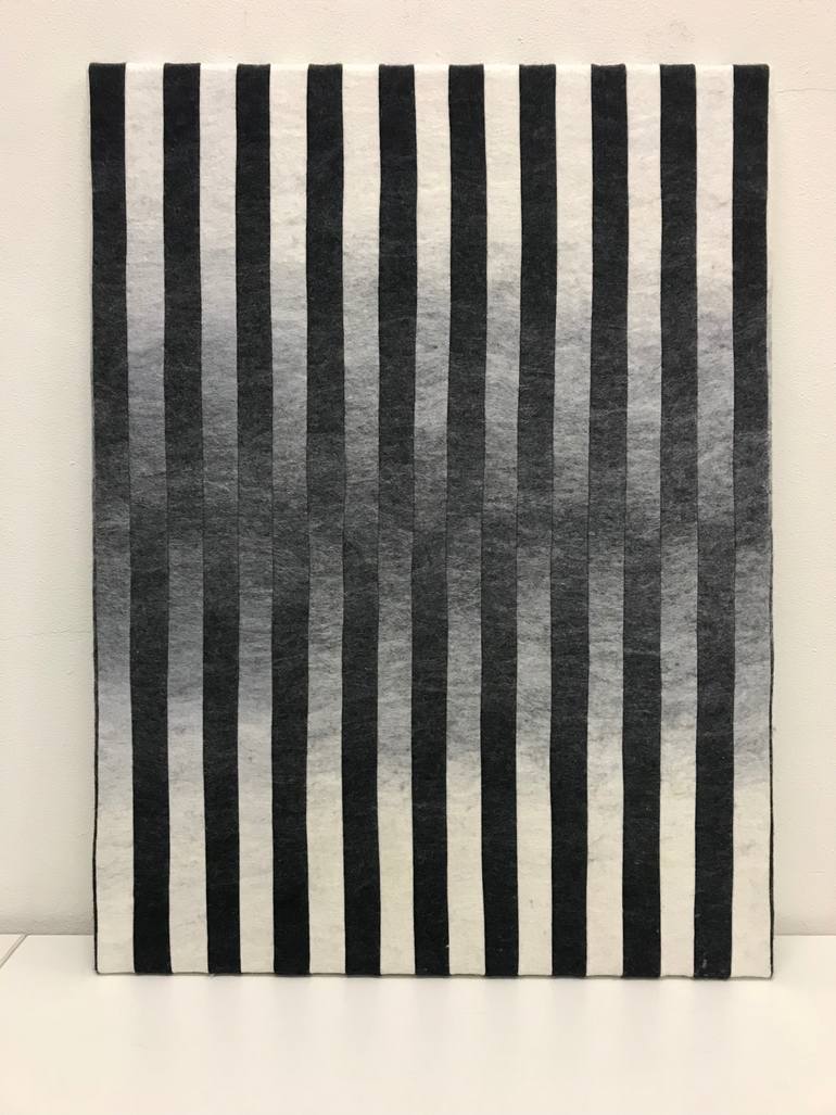Original Minimalism Abstract Painting by Ellen Van Der Wiel