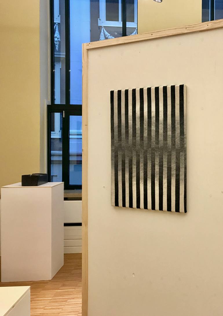Original Minimalism Abstract Painting by Ellen Van Der Wiel