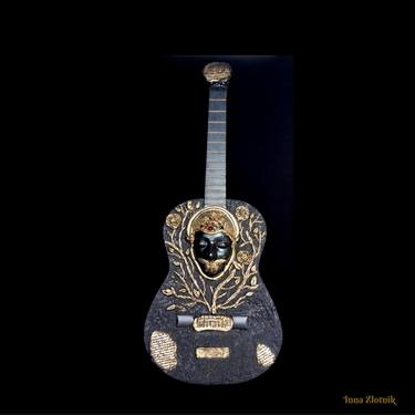 " The Silence from within" Decorated Guitar thumb