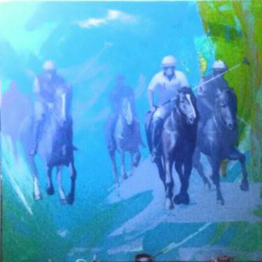 Print of Horse Paintings by Spartak Sharipo