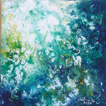Original Abstract Paintings by Sherine Tolba