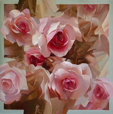 Original Realism Floral Paintings by Vasyl Khodakivskyi