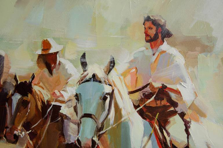 Original Figurative Animal Painting by Vasyl Khodakivskyi