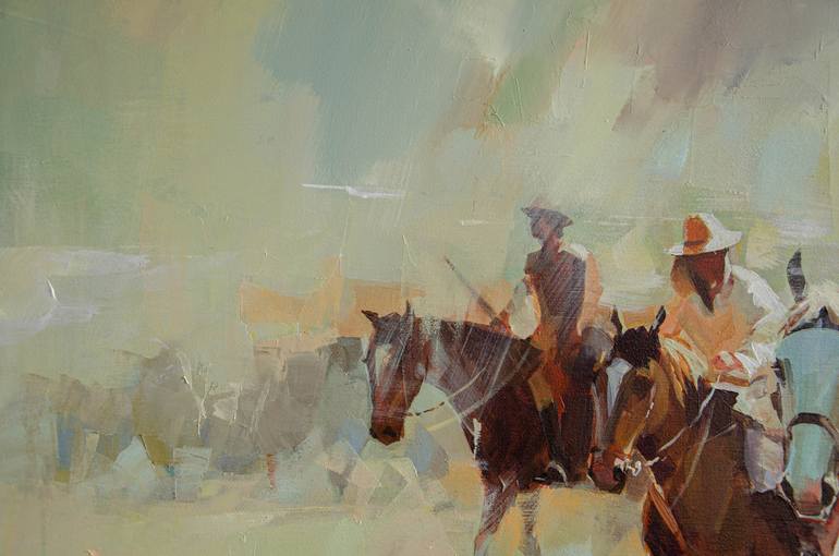 Original Figurative Animal Painting by Vasyl Khodakivskyi