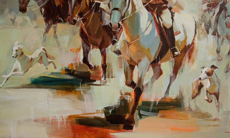Original Figurative Animal Painting by Vasyl Khodakivskyi