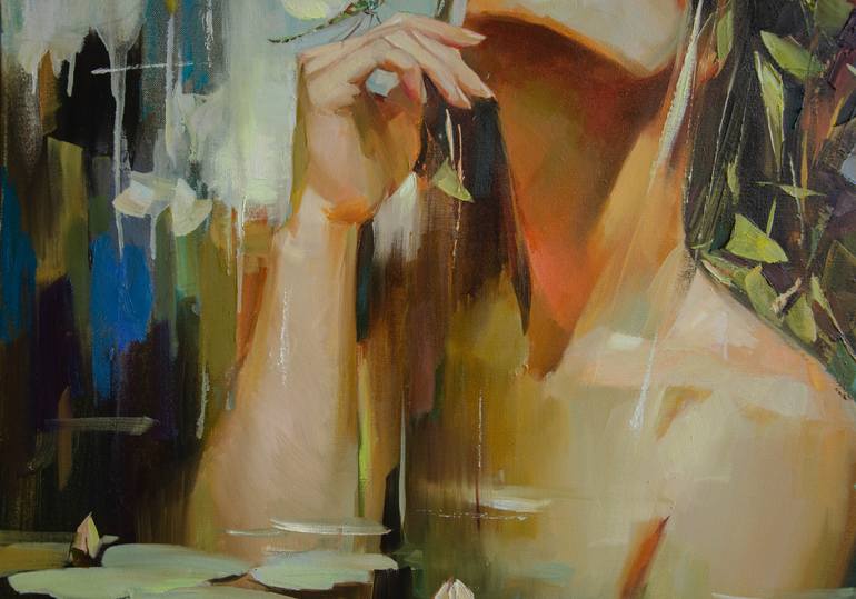 Original Figurative Love Painting by Vasyl Khodakivskyi