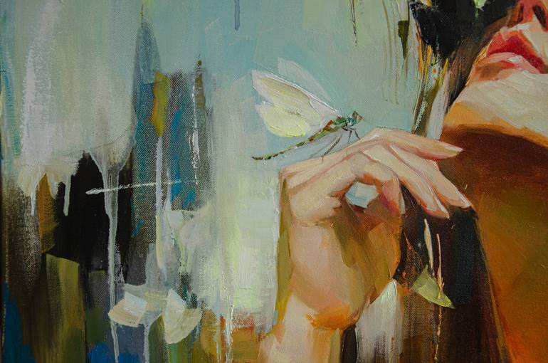 Original Figurative Love Painting by Vasyl Khodakivskyi