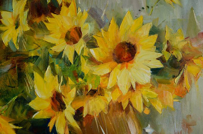 Original Impressionism Still Life Painting by Vasyl Khodakivskyi