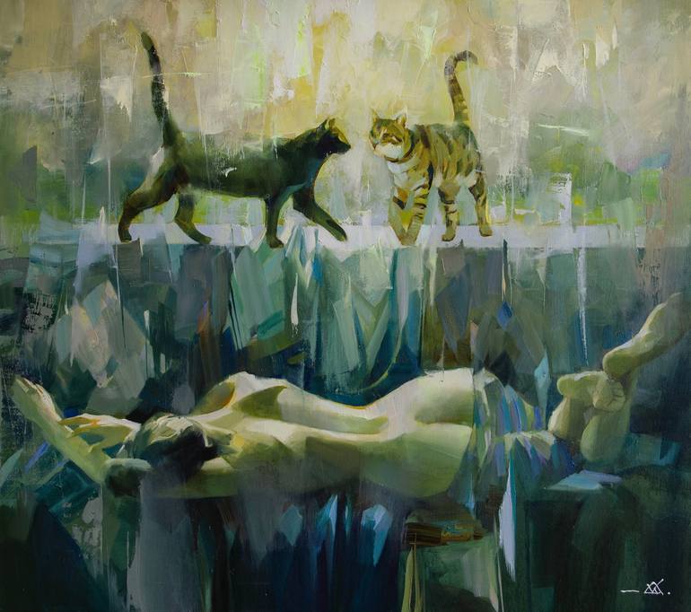 Print of Figurative Animal Paintings by Vasyl Khodakivskyi