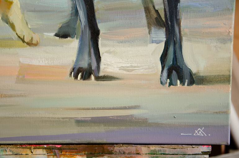 Original Expressionism Animal Painting by Vasyl Khodakivskyi
