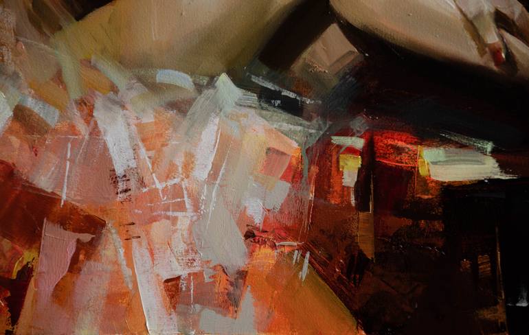 Original Expressionism Body Painting by Vasyl Khodakivskyi