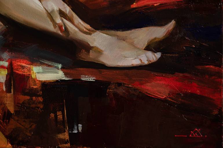 Original Expressionism Body Painting by Vasyl Khodakivskyi