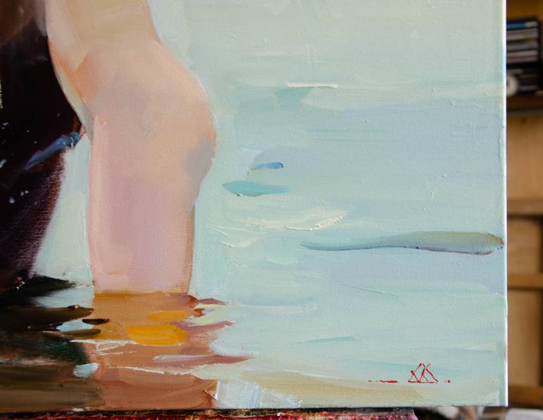 Original Expressionism Horse Painting by Vasyl Khodakivskyi