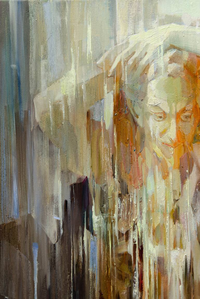 Original Figurative Erotic Painting by Vasyl Khodakivskyi