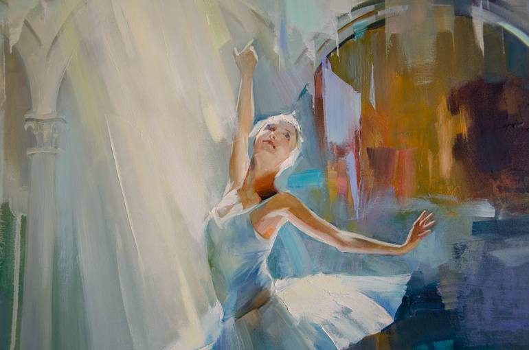 Original Figurative Health & Beauty Painting by Vasyl Khodakivskyi