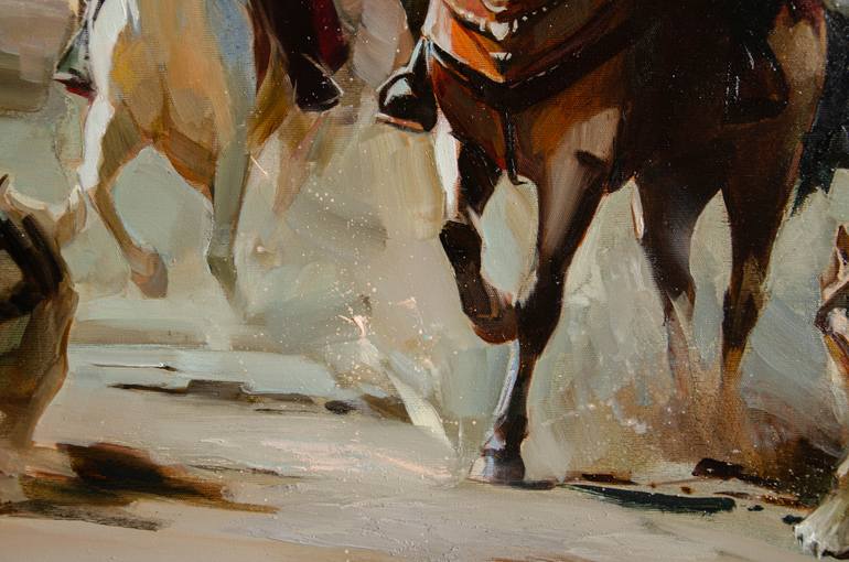 Original Figurative Animal Painting by Vasyl Khodakivskyi