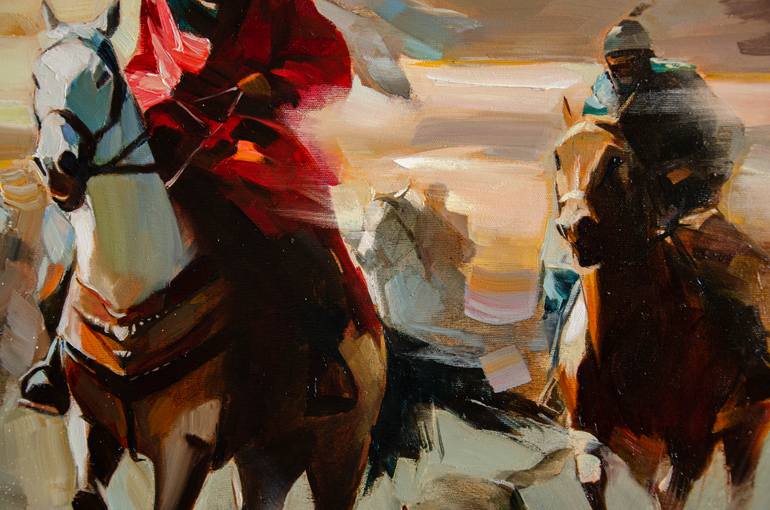 Original Figurative Animal Painting by Vasyl Khodakivskyi
