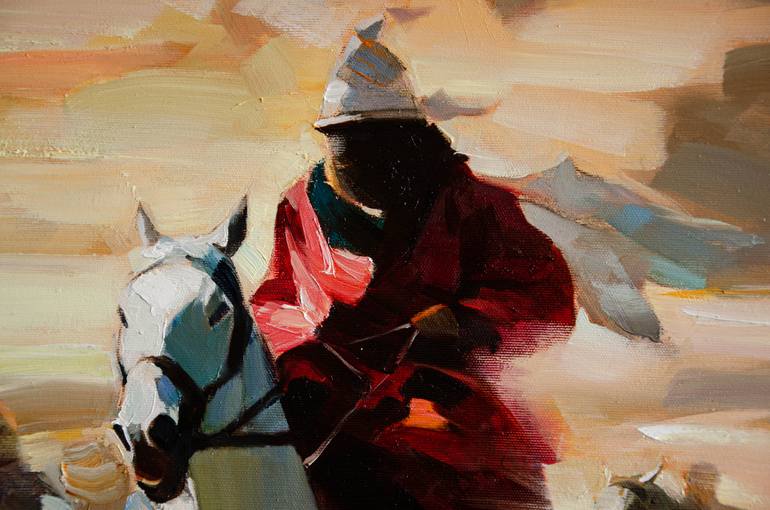 Original Figurative Animal Painting by Vasyl Khodakivskyi