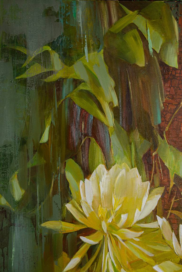 Original Figurative Floral Painting by Vasyl Khodakivskyi