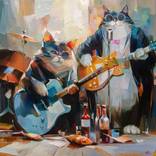 Night Improvisation by Vasyl Khodakivskyi