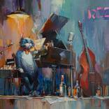 Maestro of Blue Notes by Vasyl Khodakivskyi
