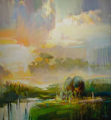 Original Landscape Paintings by Vasyl Khodakivskyi