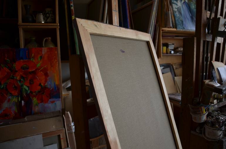 Original Expressionism Nude Painting by Vasyl Khodakivskyi