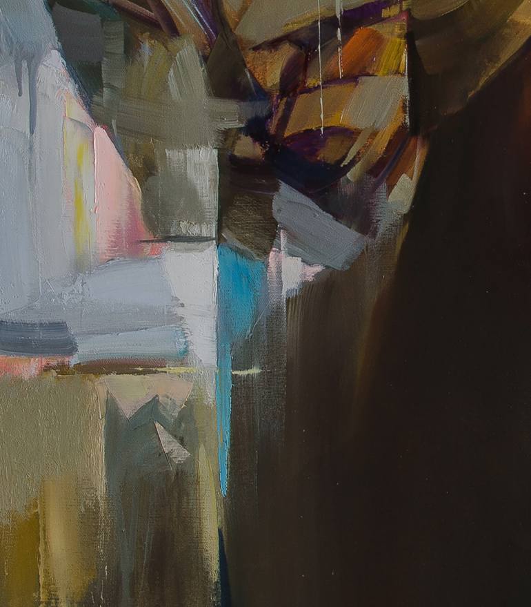 Original Expressionism People Painting by Vasyl Khodakivskyi