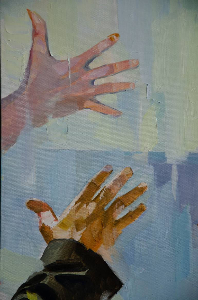 Original Figurative Erotic Painting by Vasyl Khodakivskyi