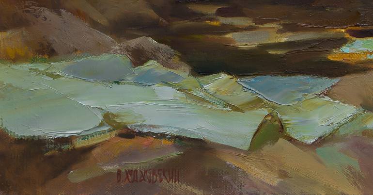 Original Expressionism Women Painting by Vasyl Khodakivskyi