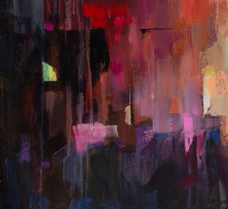 Original Expressionism Children Painting by Vasyl Khodakivskyi