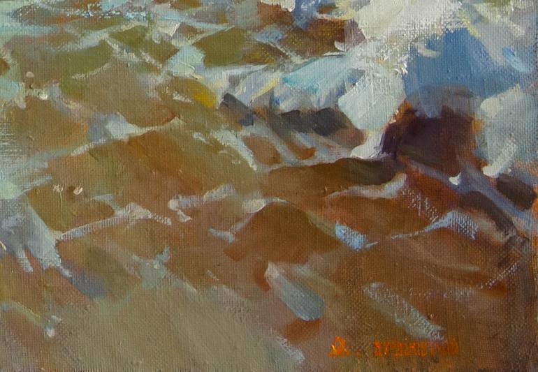 Original Expressionism Children Painting by Vasyl Khodakivskyi