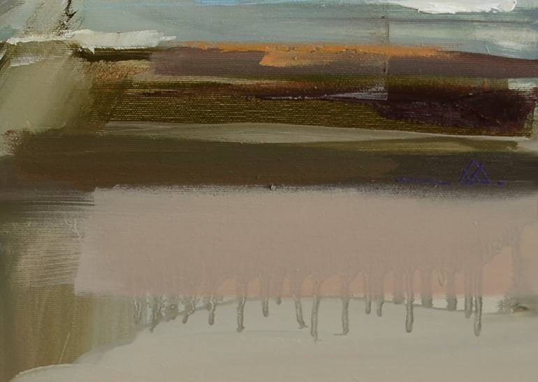 Original Expressionism Horse Painting by Vasyl Khodakivskyi