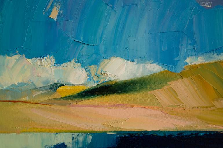 Original Expressionism Nature Painting by Vasyl Khodakivskyi