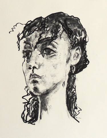 Original Women Drawings by Tom Robinson