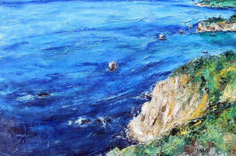 Original Fine Art Landscape Painting by Thien Nguyen