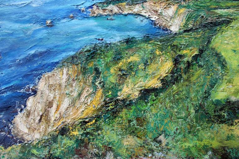 Original Fine Art Landscape Painting by Thien Nguyen